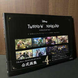 Twisted Wonderland Official Visual Book 4 Card Art + Line Drawing