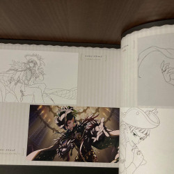 Twisted Wonderland Official Visual Book 4 Card Art + Line Drawing