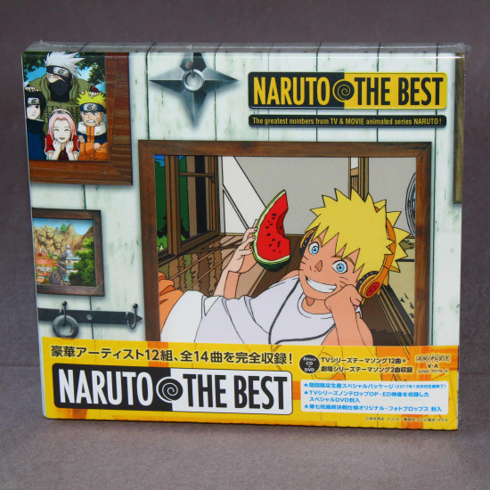 Naruto The Best Cd And Dvd