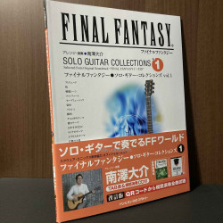 Final Fantasy Solo Guitar Collections Vol. 1 Tab Music Score and CD