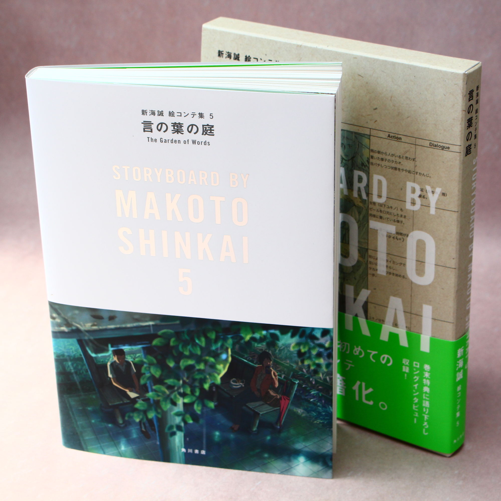 Makoto Shinkai The Garden Of Words Movie Storyboard