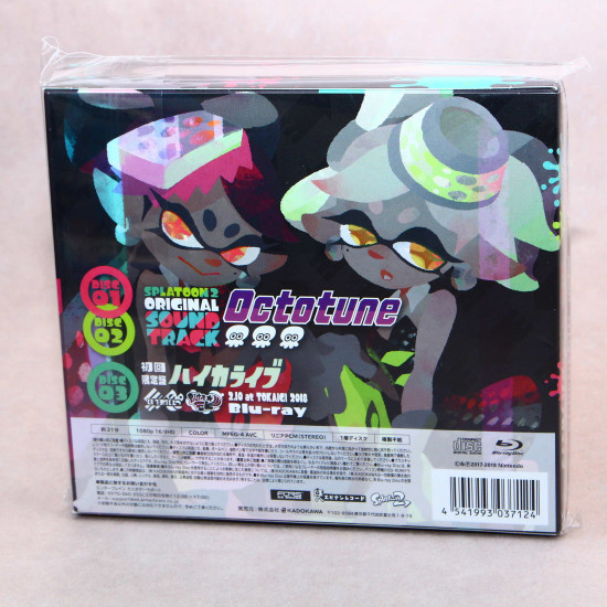 Splatoon 2 ORIGINAL hotsell SOUNDTRACK Octotune Limited Edition 2CD + Blu-ray