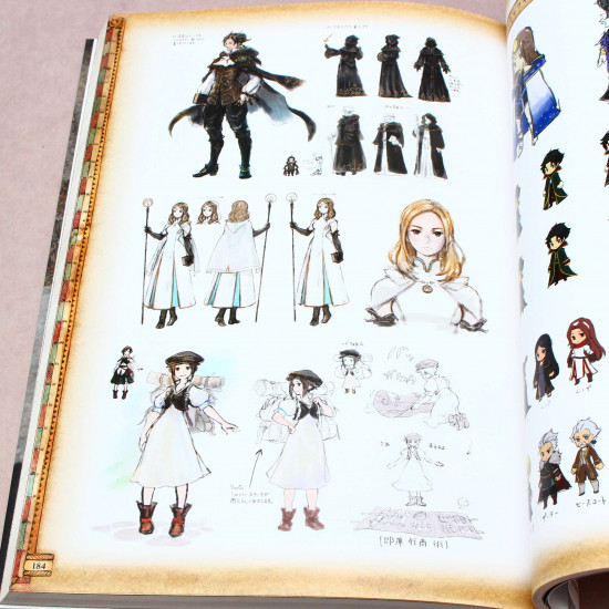 Octopath Traveler Official Complete Guide And Setting Book