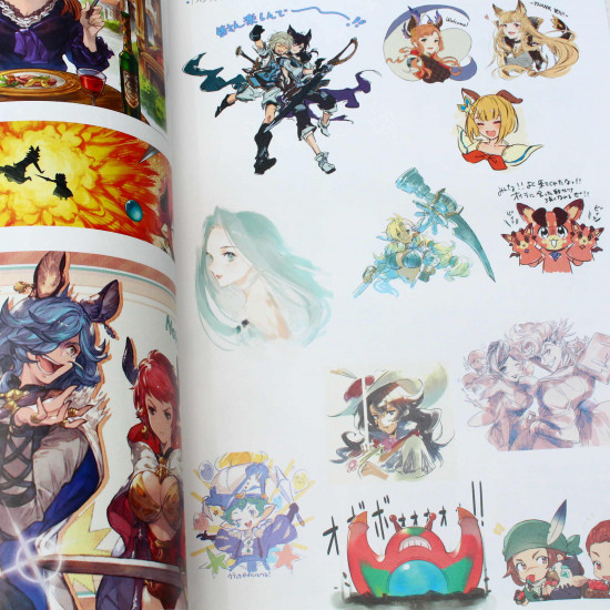 Japanese Anime Details About Japan Granblue Fantasy Graphic Archive V Extra Works Art Book Collectibles