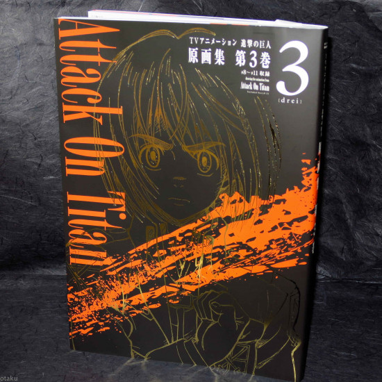 Attack on Titan - Shingeki no Kyojin Anime Illustrations Art Book Japanese  Book